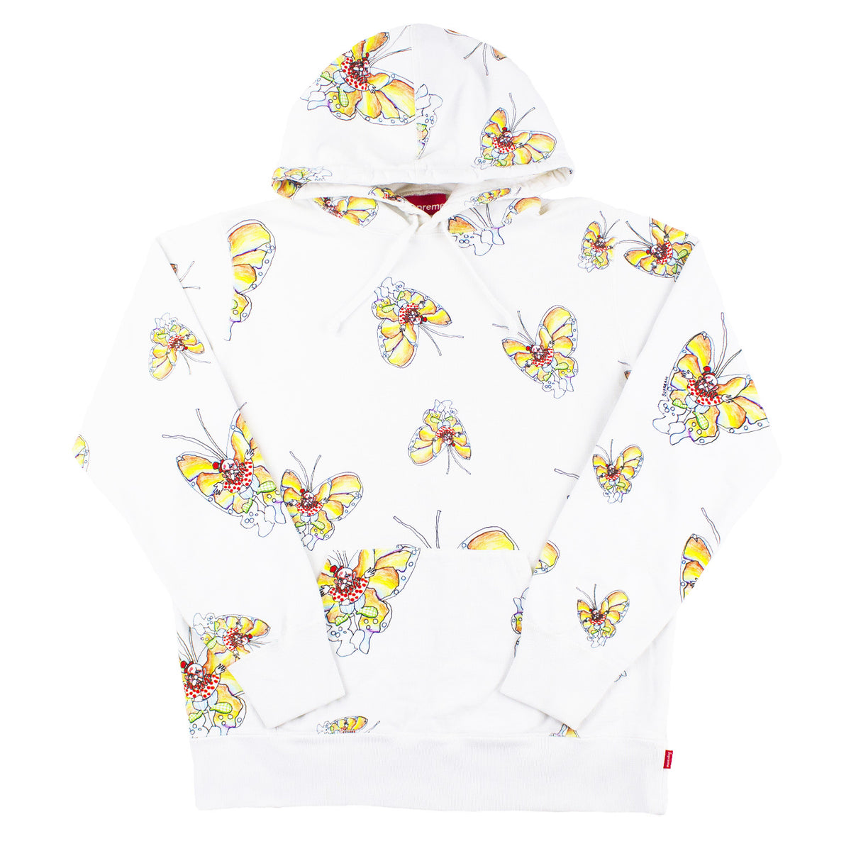 Supreme 2025 butterfly hoodie