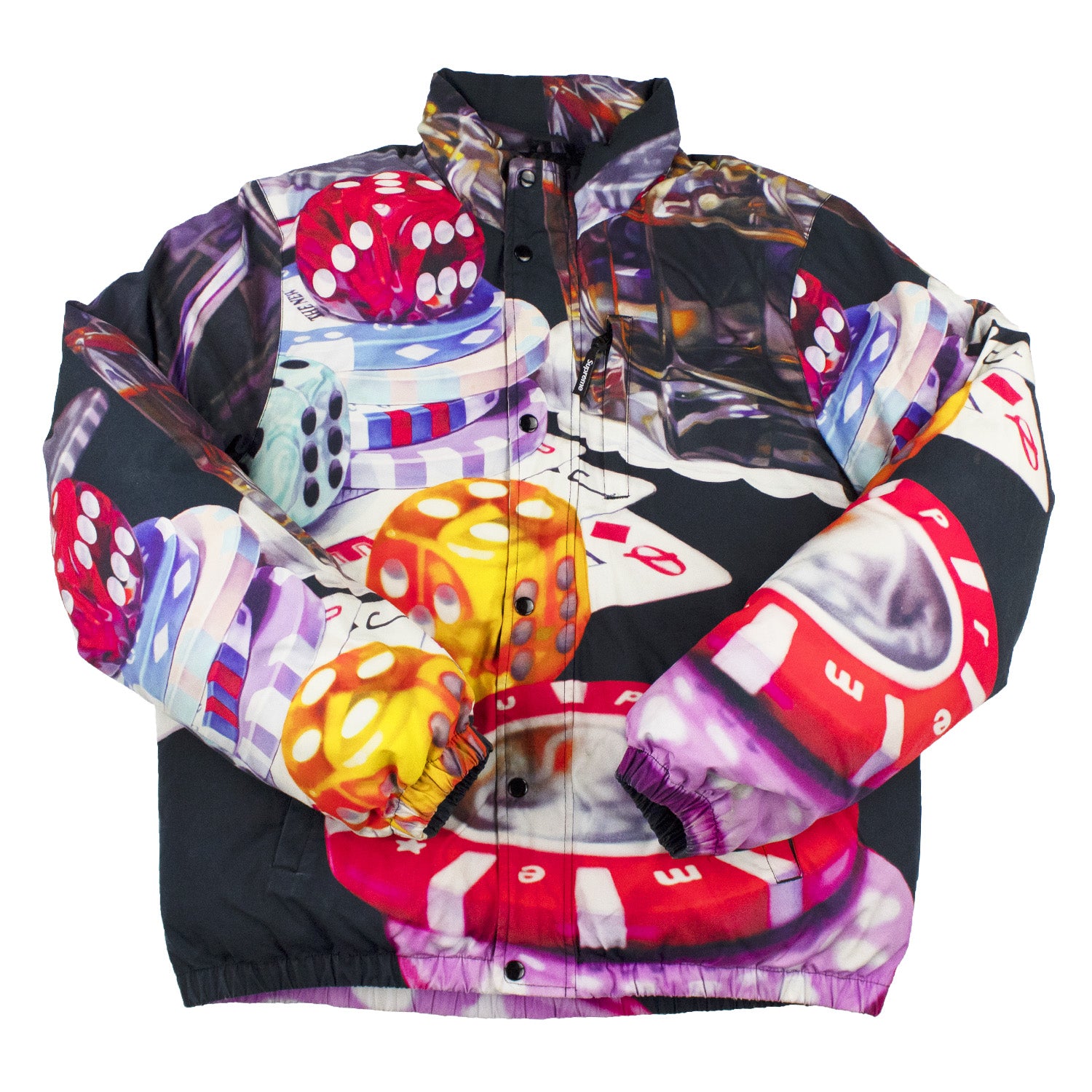 Supreme hot sale casino jacket