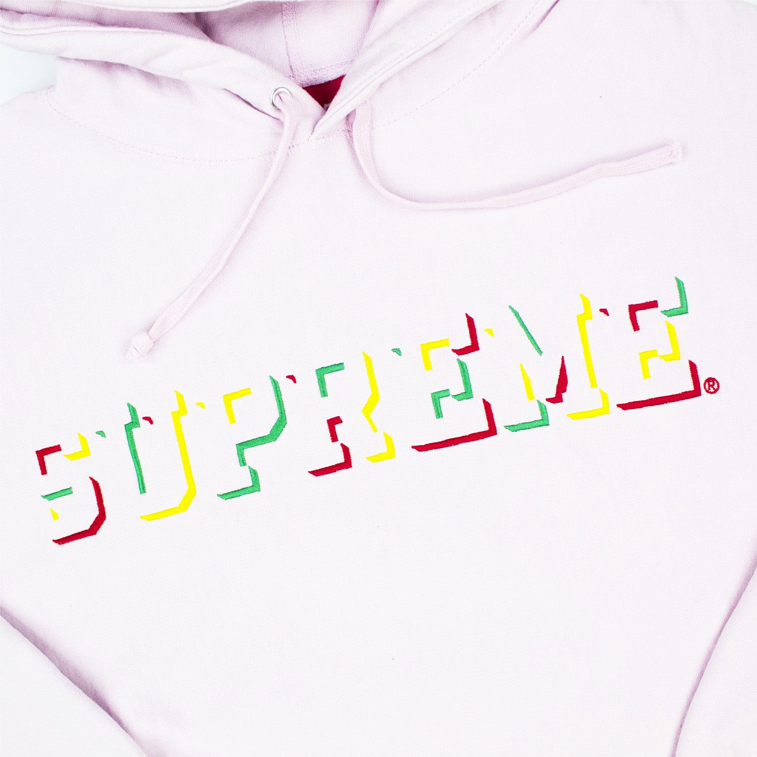 Supreme clearance rainbow hoodie