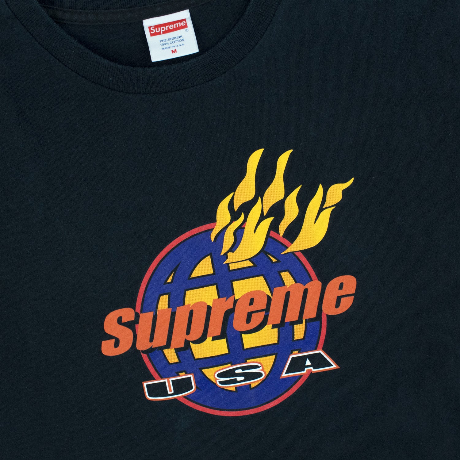 Supreme discount fire tee