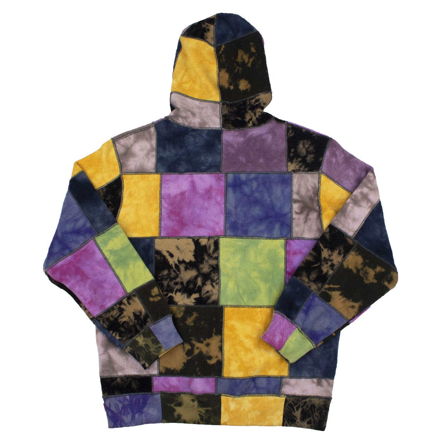 Magic Wardrobe Supreme Patchwork Tie Dye Hoodie