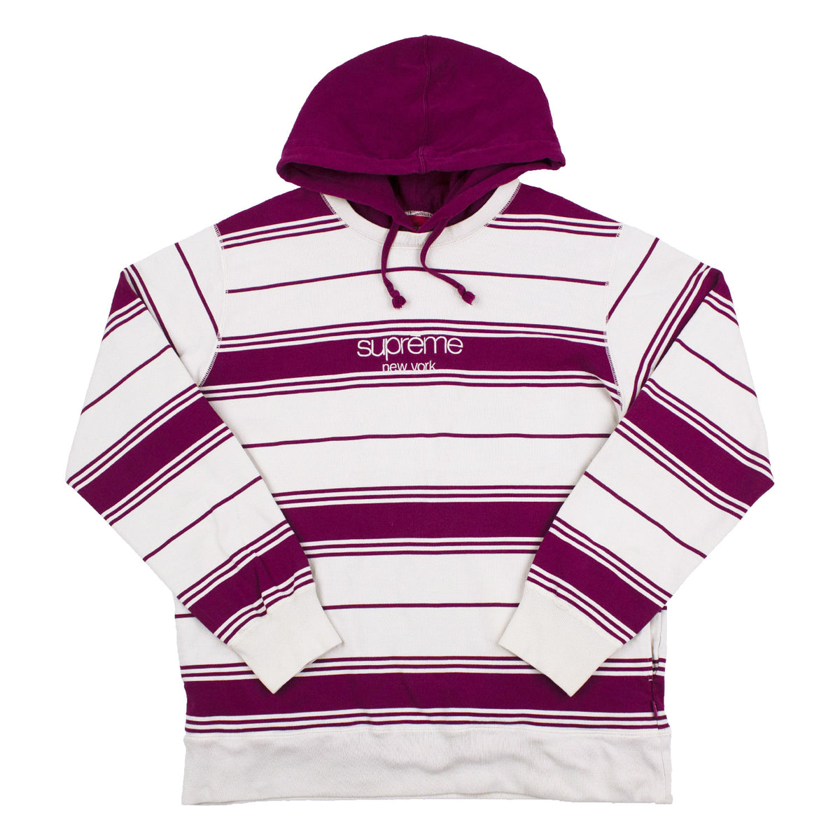 Supreme shop striped hoodie