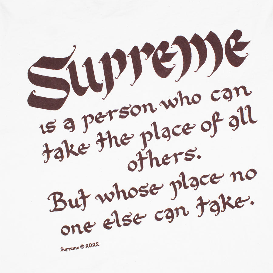 Supreme Person Tee
