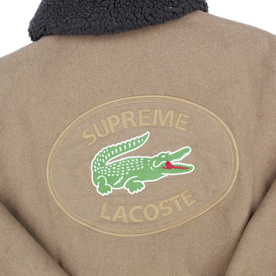 Supreme LACOSTE Wool Bomber Jacket